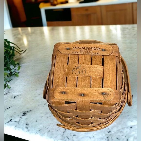 Vintage Longaberger baskets from the late 1980’s - DUO - Picture 6 of 14